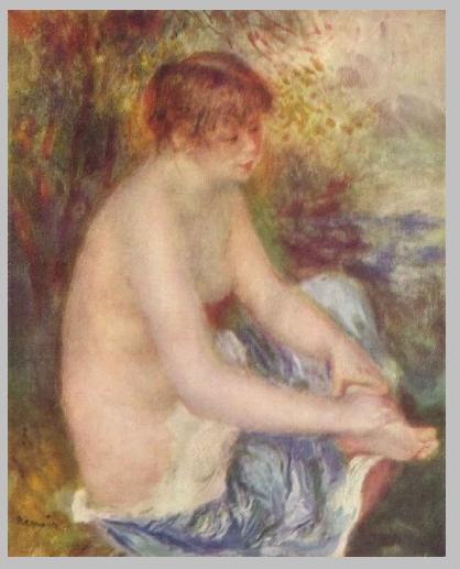 Купальщица. 1882